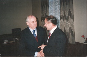 Н.Д.Тараканов и М.С.Горбачев