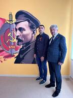 Дзержинский Владимир Михайлович (внучатый племянник Ф.Э.Дзержинского) - действительный член Президентского клуба «Доверия» на майские праздники 2025 г. посетил Луганскую Народную Республику.